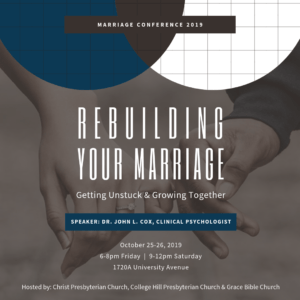 Marriage Conference | Dr. John Cox, Session 1