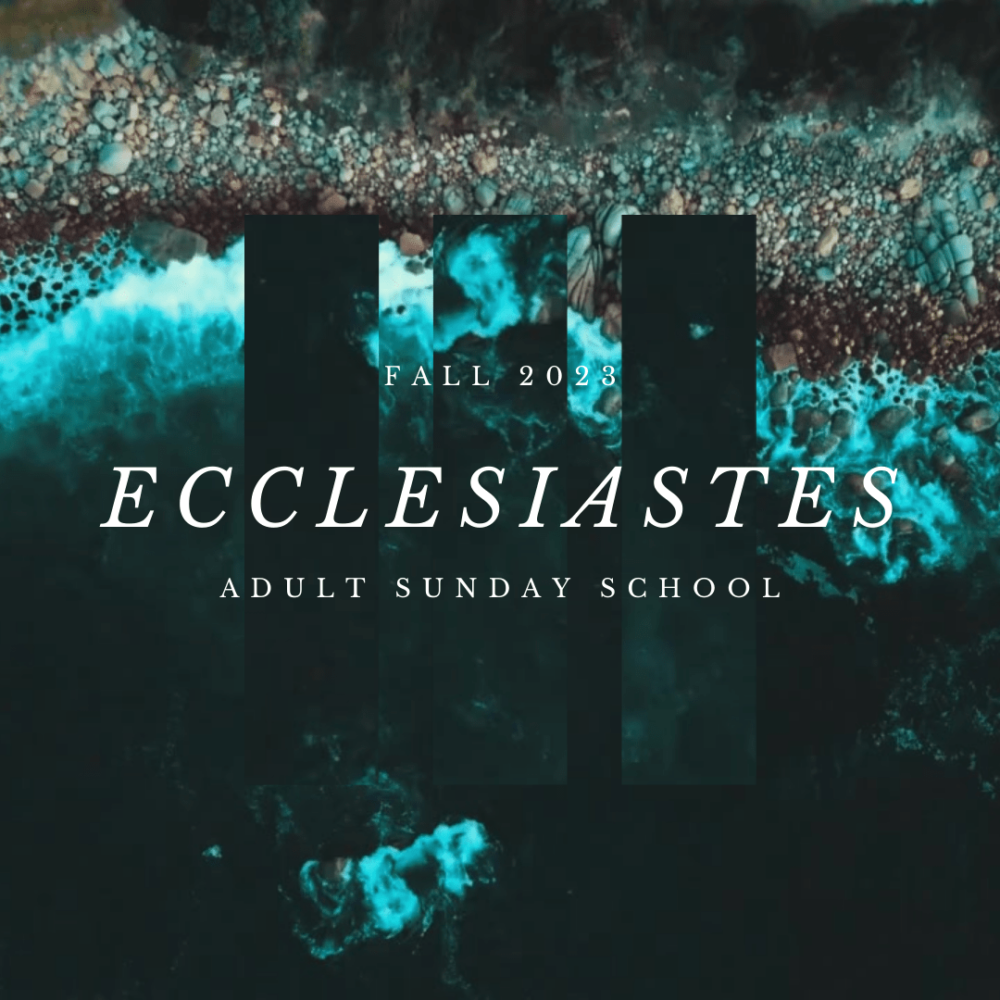 Adult Sunday School