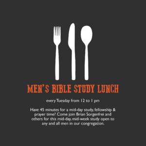 Men’s Bible Study Lunch