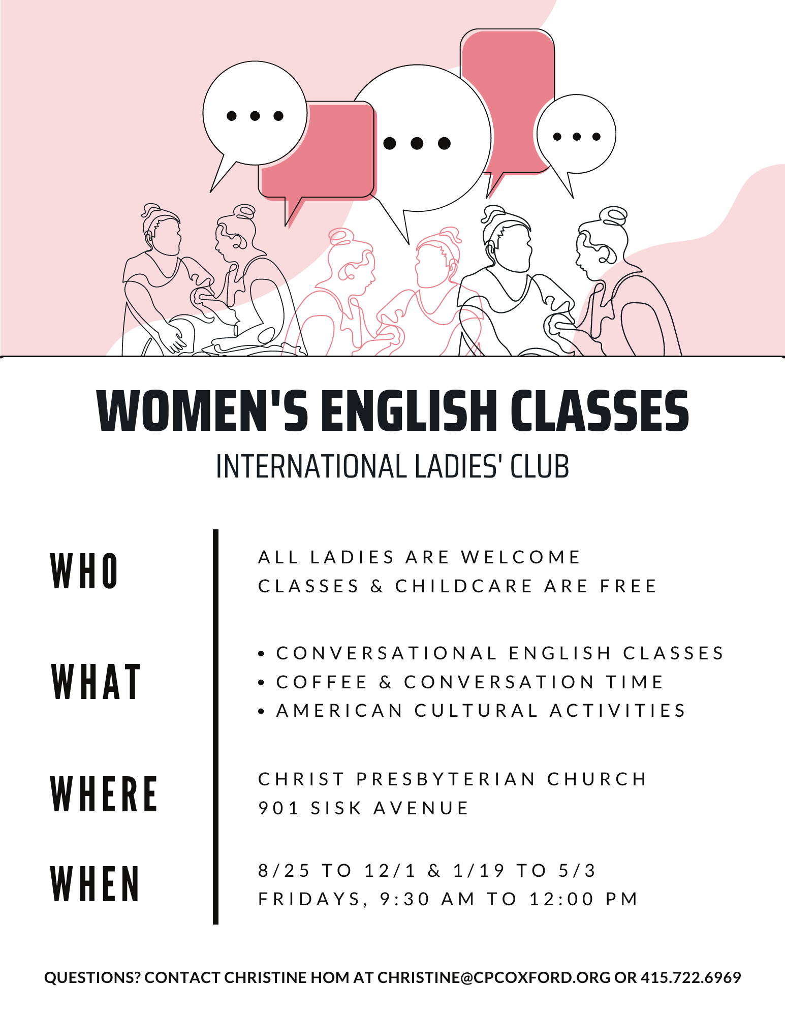 Free English Classes